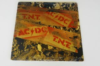 AC/DC – T.  N.  T.  1975 Australian 1st Albert Blue Roo,  Misprinted Sleeve ACDC TNT 2