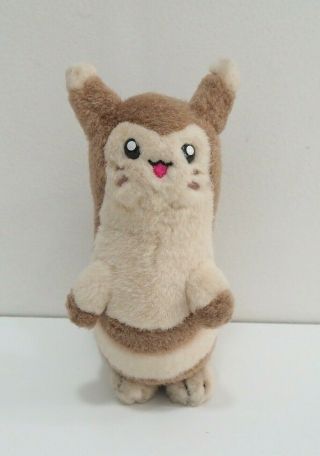 Furret Pokemon Tomy Fuzzy Plush 7 " Stuffed Toy Doll Japan Sentret