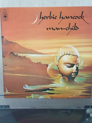 Herbie Hancock Manchild 1975 Vinyl Lp Very Good Plus Rare