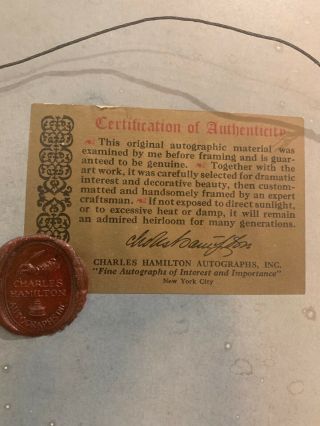 James Madison Autograph Authenticated President 4