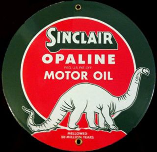Sinclair Oil Porcelain Advertising Sign