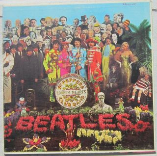 Beatles Sgt.  Peppers Lonely Hearts Club Band Lp Capitol Mas 2653 