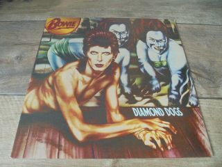 David Bowie - Diamond Dogs 1974 Uk Lp Rca Victor 1st Laminated Sleeve
