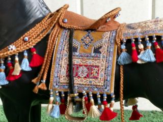 Handmade Arabian Costume by Jennifer Baker Wilson for 1:9 Model Horses 2
