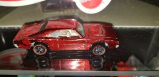 Hot Wheels Redline 1969 US Red Custom Dodge Charger with White Interior 2