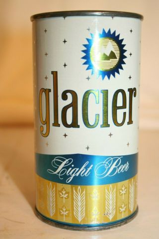 Glacier Light Beer 12 Oz Flat Top - Grace Bros Brewing Co. ,  Santa Rosa,  California