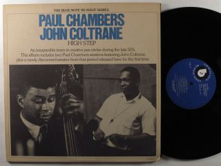 Paul Chambers & John Coltrane High Step Blue Note 2xlp Vg,  /nm Gatefold