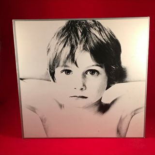 U2 Boy 1980 Uk Island Vinyl Lp,  Inner