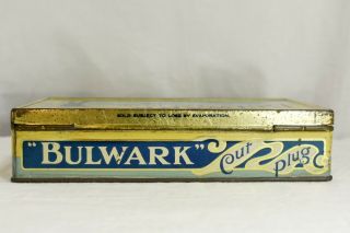 Vintage Bulwark Cut Plug 1LB Tobacco Tin W.  D.  & H.  O.  WILLS 5