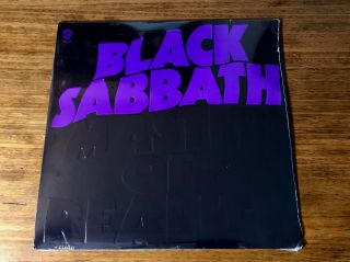 Black Sabbath Master Of Reality Lp Comes With Poster Still Factory