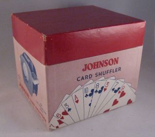 Mid - Century Modern Nestor Johnson Mfc Co Card Shuffler From The 1950 