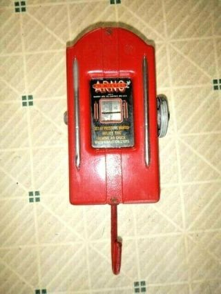 1931 ARNO Air Meter not Gilbarco,  not ECO.  ARNO GAS STATION AIR AUTOMOBILE PUMP 3