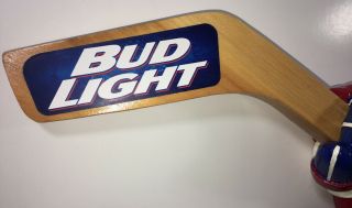 Bud Light Hockey Glove and Stick Beer Tap Handle 2