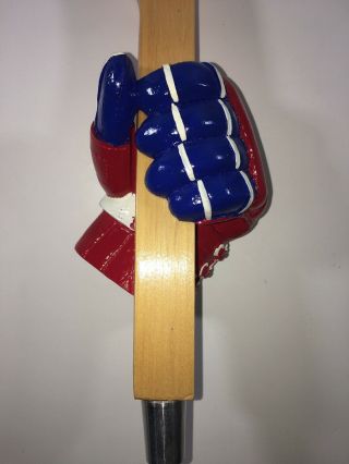 Bud Light Hockey Glove and Stick Beer Tap Handle 3