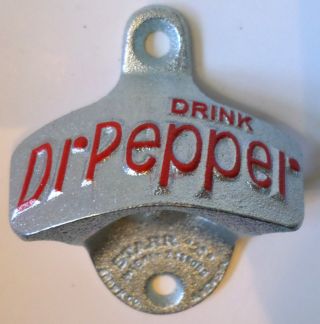 Dr Pepper Metal Bottle Opener Starr " X " - 20 Browm Co.