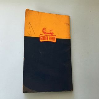 1963 GOLDEN FLEECE Motor Oil Automotive Lubricants Old Book HC Sleigh Ltd 5