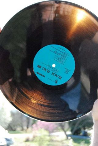 Rare 1982 Color Vinyl Black Flag Sst Records 12  007 Henry Rollins Punk