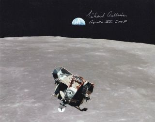 Michael Collins Apollo 11 - Eagle Ascent - Hand Signed 8 X 10 Photo W/coa -
