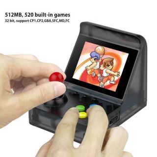 Mini Classic Retro Arcade Machine Video Game 520 Games With 2 Game Controllers
