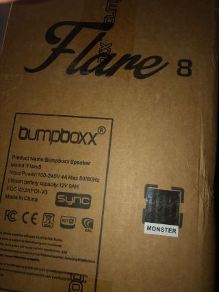 Bumpboxx Flare 8 - Monster Energy -