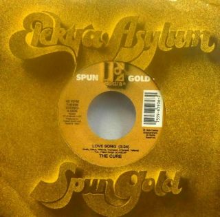 The Cure Love Song Remix / Fascination Street 45 Elektra Spun Gold 7 Nm