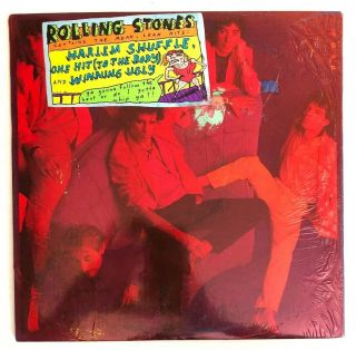 Rolling Stones - Dirty Work - 1986 US 1st Press “RL” (NM -) Shrink,  Hype Sticker 2