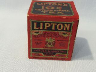 Vintage 1915 Of Lipton 