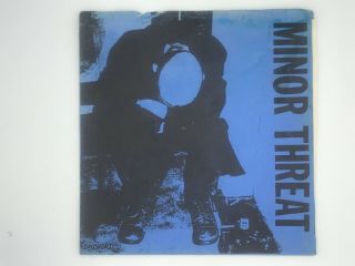 Minor Threat - Filler 7” Blue Cover 4th Press Dischord Records 1981