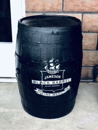Jameson Black Barrel Full Size Authentic Jameson Barrel (empty)