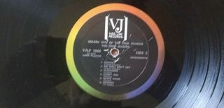The Beatles vs The Four Seasons 1964 VJ DX 30 Mono 2 L.  P.  With Poster 8