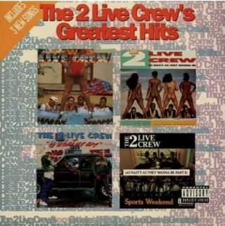 2 Live Crew Greatest Hits 2x Lp Vinyl Lil Joe Uncle Luke Factory