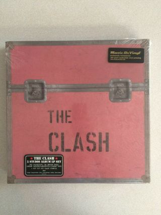 The Clash 5 Studio Vinyl Box Deluxe 8 Lp 180 Gram Box Set Strummer