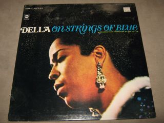 Della Reese On Strings Of Blue Rare 1st Press Vinyl Lp 1967 Abcs - 612