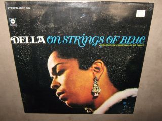 DELLA REESE On Strings of Blue RARE 1st Press Vinyl LP 1967 ABCS - 612 2