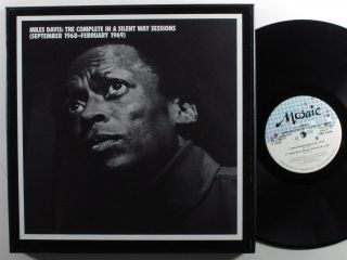 Miles Davis Complete In A Silent Way Sessions Mosaic 5xlp Nm/vg,  Ltd Ed Boxset