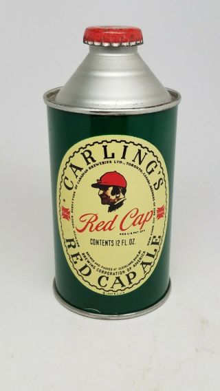 Carling Red Cap Ale Conetop - Cleveland,  Oh - Non - Irtp Version