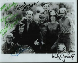 M.  A.  S.  H.  Hand Signed Autographed Cast Photo W/coa - Signed By 6