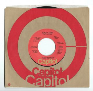 John Lennon - Mind Games - Capitol - 7 " Canada