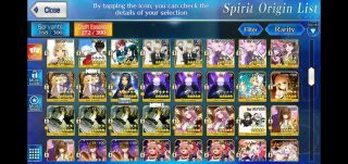 [NA] Whale Fate Grand Order FGO Account: 47 SSR,  63 SR,  3 MLB K - scope,  More 4