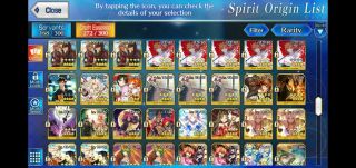 [NA] Whale Fate Grand Order FGO Account: 47 SSR,  63 SR,  3 MLB K - scope,  More 6