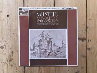 Vivaldi Four Concerti Nathan Milstein Sax 2518 Ed1 Lp Record Nm