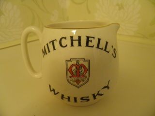 Mitchells Whisky J A Campbell Royal Avenue Belfast Water Jug