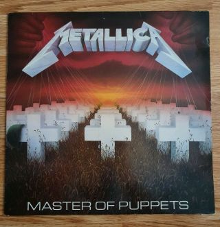 Metallica Master Of Puppets Music For Nations Vinyl Record Lp