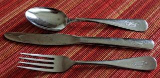 Vintage Ford Motor Company Utensils Plant Cafeteria Flatware Fork Spoon Or Knife