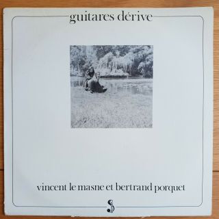 Rare Psych Avant Garde Lp Vincent Masne Bernard Porquet Guitares Derive Shandar