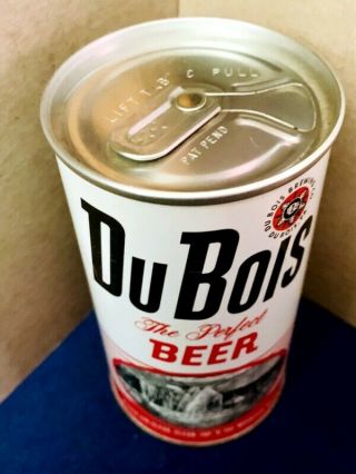 Dubois Zip Tab Beer Can,  Dubois Brewing,  Dubois,  Pennsylvania Usbc Ii 59 - 37