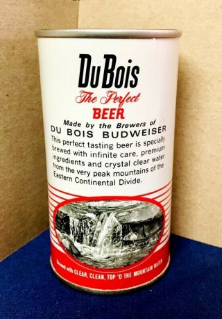 DUBOIS ZIP TAB BEER CAN,  DUBOIS BREWING,  DUBOIS,  PENNSYLVANIA USBC II 59 - 37 2
