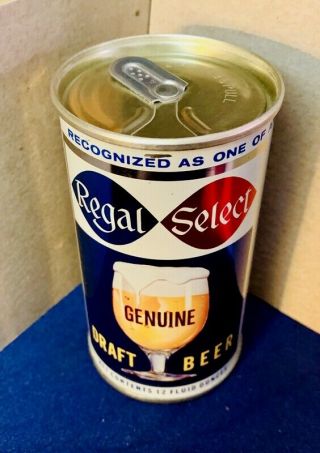 Regal Select Draft Zip Tab Beer Can,  Maier,  Los Angeles,  Ca Usbcii 113 - 40