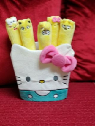 Hello Kitty French Fries 10 " Plush By Kidrobot X Sanrio Keroppi Melody Badtzmaru