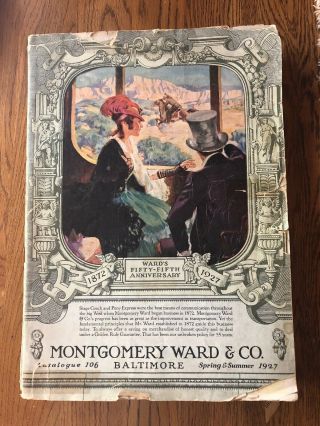 Montgomery Wards 55th Anniversary Catalog1872 - 1927